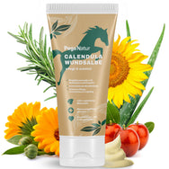 PegaNatur CALENDULA Wundsalbe mit natürlichen Inhaltsstoffen wie Propolis gegen Mauke, Ekzem und offene Wunden 