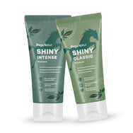 PegaNatur SHINY Fellpflege Duo _ Shampoos für dein Pferd mit natürlichen Inhaltsstoffen gegen Pilze, Ekzem und andere Hautirritationen 