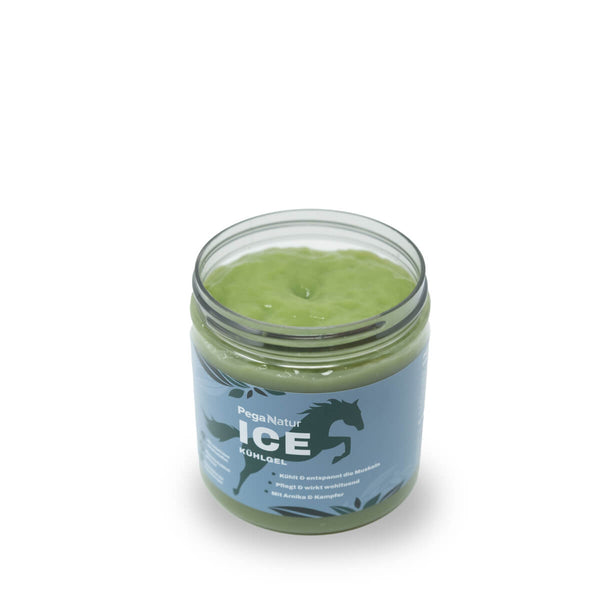 PegaNatur ICE - natürliches Kühlgel für Pferde geöffnete Packung